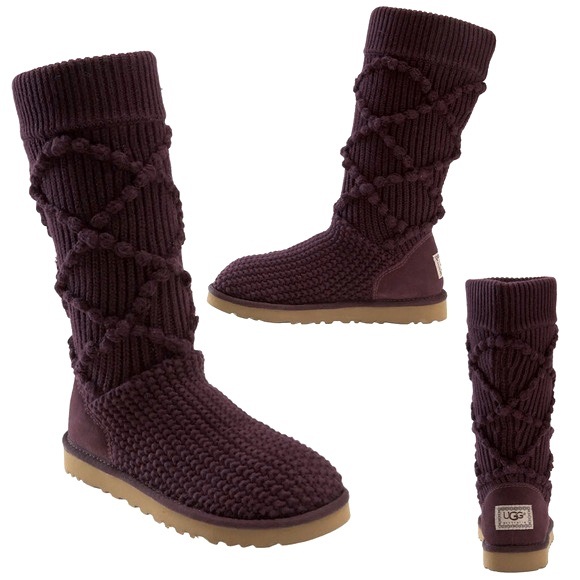 UGG Shoes - UGG Argyle Knit Boots